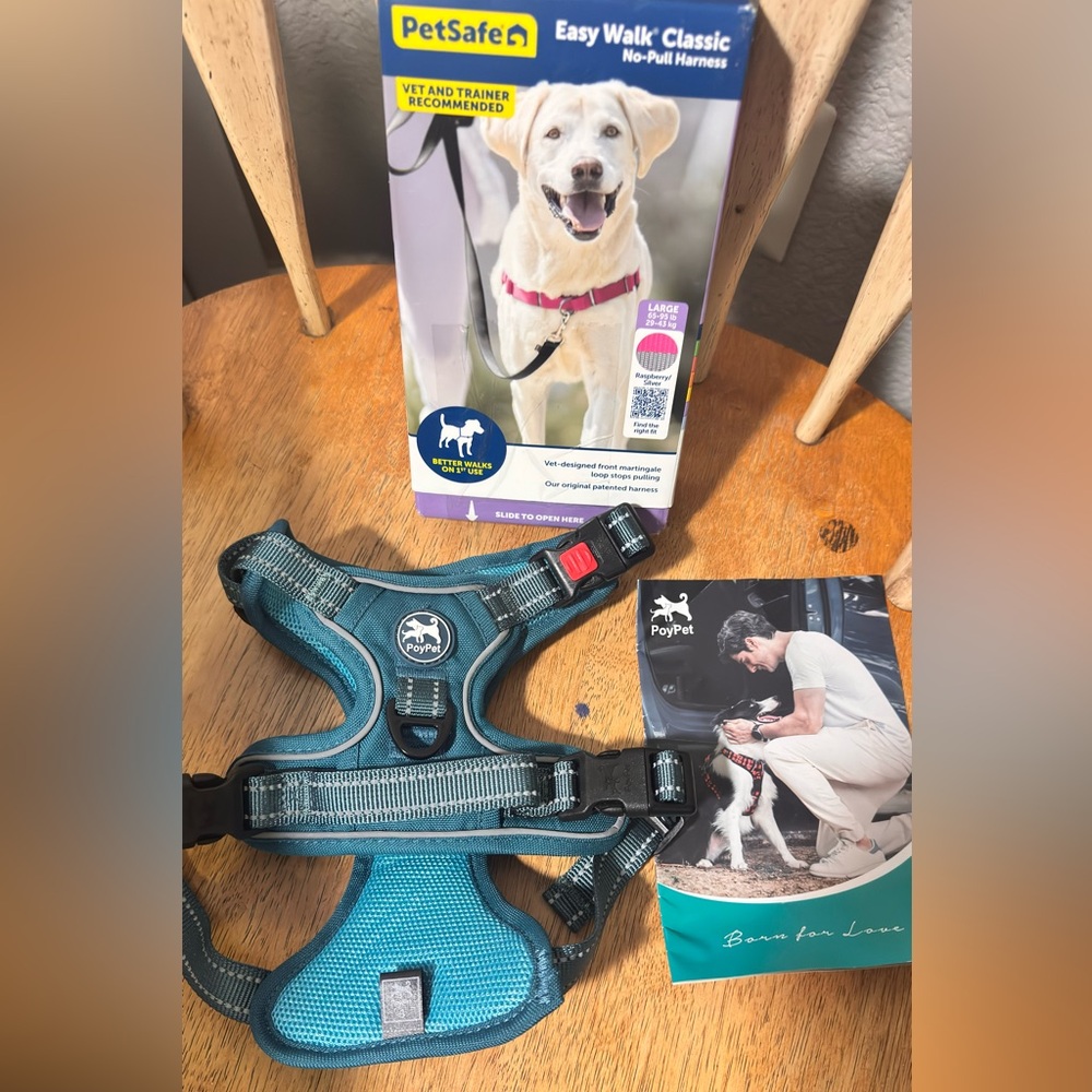 Take all! PetSafe Easy Walk No-Pull Dog Harness and PoyPet